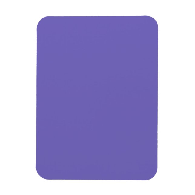 Blåviolett (Crayola) (fast färg) Magnet (Vertikal)