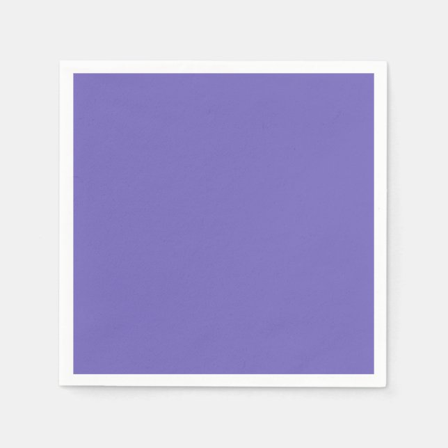 Blåviolett (Crayola) (fast färg) Pappersservett (Framsidan)