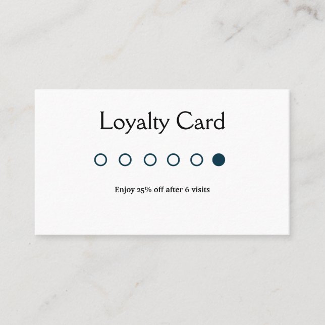 blåvita klassiska förmånskort för affärsavgifter visitkort (Framsida)