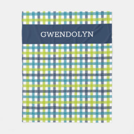 Blåvita, marinerade och turkosa blålagda vitor fleecefilt