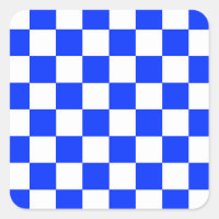 Blåvitcheckad check Mönster
