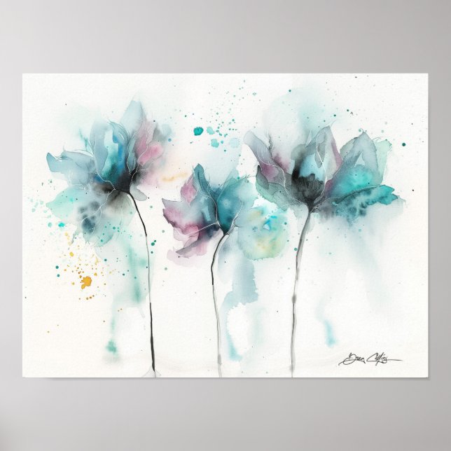 Blåvitling Poster (Framsidan)