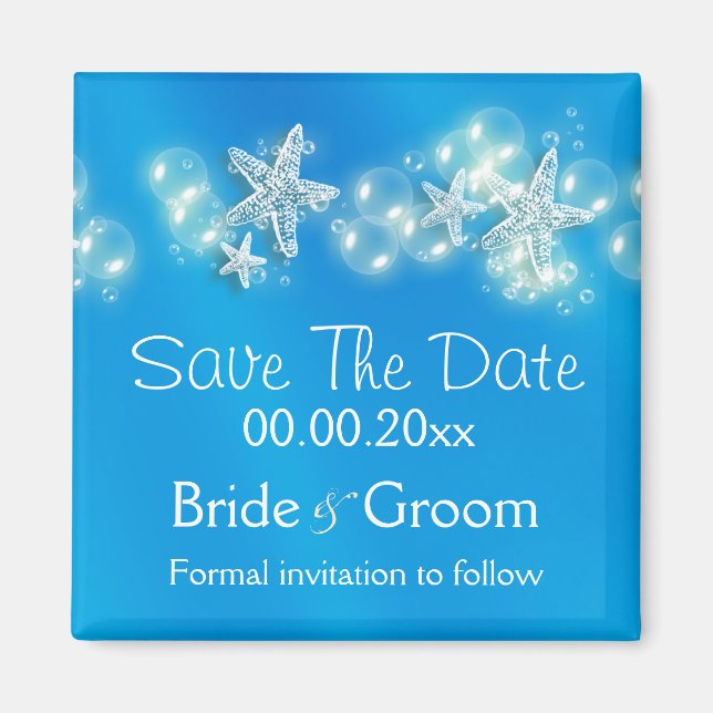 Blåvittsstjärnor Magnet (Framsidan)