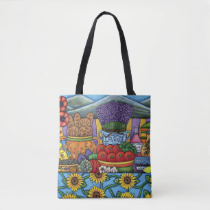 Blavors of Provence Bag by Lisa Lorenz Tygkasse