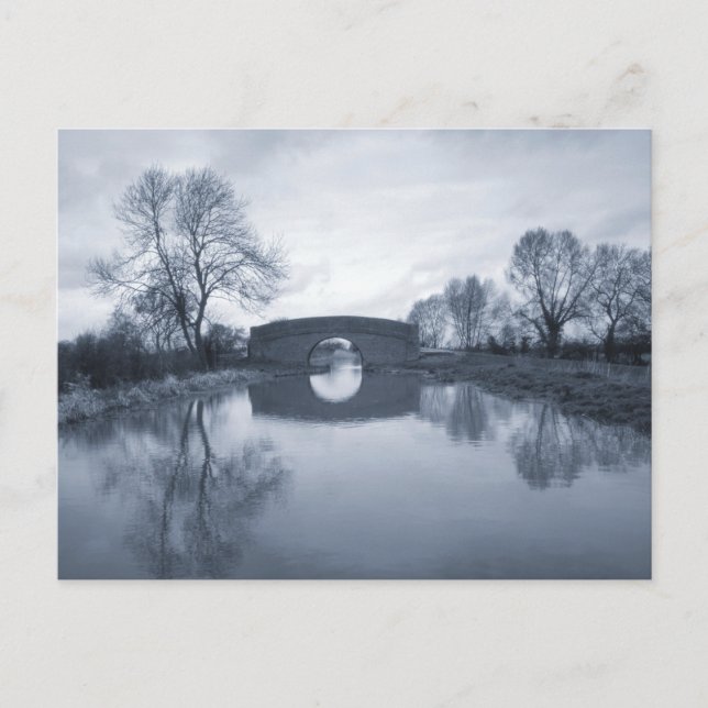 Blåvradens kanallandskap vykort (Framsida)