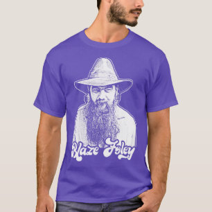 Blaze Foley Original Retro Outlaw Land Fläkt Desi T Shirt