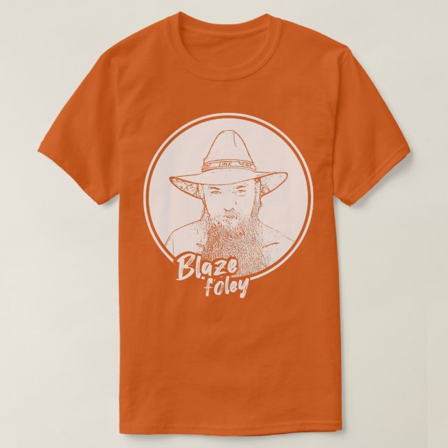 Blaze Foley T Shirt (Design framsida)