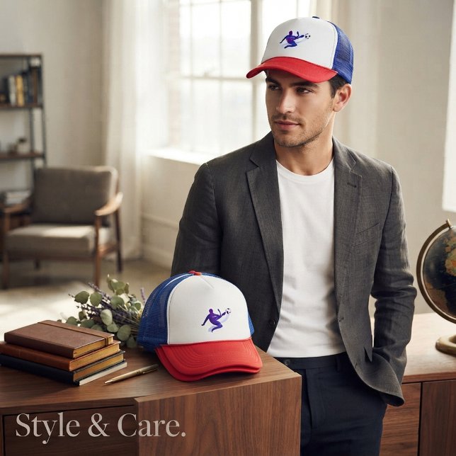 Blaze Horizon Trucker Hatt Vibrant Gatumode Keps (Blaze Horizon Trucker Hat Vibrant Street Style Cap)