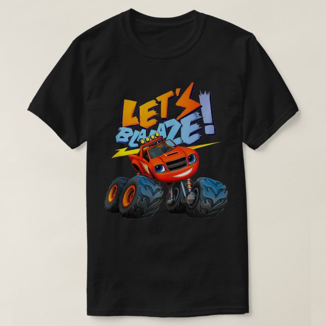 Blaze Lets Blaze T Shirt (Design framsida)