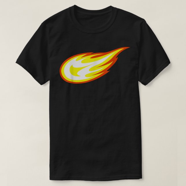 Blaze & Monster Maskiner Fireball Logotyp T Shirt (Design framsida)