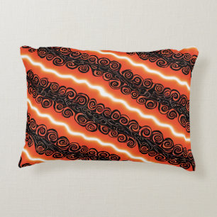 Blaze och Nattdekorfärg Pillow Prydnadskudde