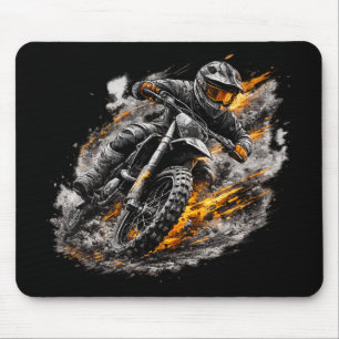 Blaze Rider Motocross Dirt Bike Action Design Musmatta