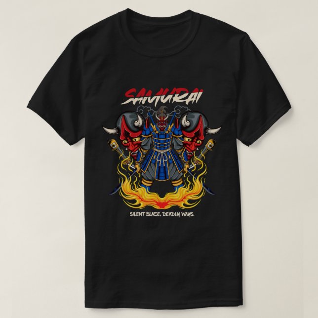 Blaze Samurai T Shirt (Design framsida)
