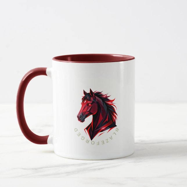 BlazeForge Häst Mugg (Vänster)