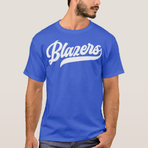 Blazers Retro Portland Trail Blazers Basketball T Shirt