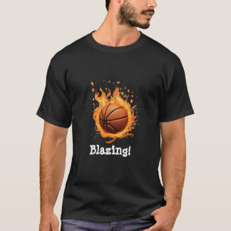Blazing Basketball T Shirt