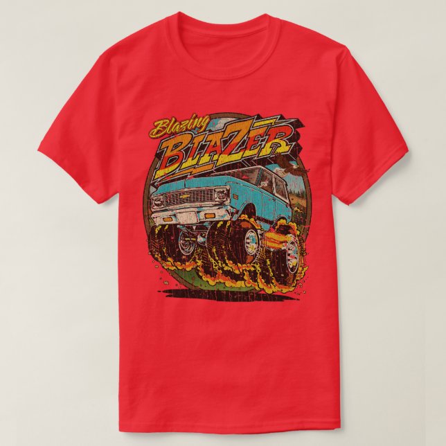 Blazing Blazer 1974 T Shirt (Design framsida)