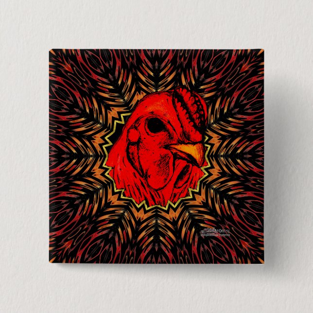 Blazing Brahma Knapp (Framsida)