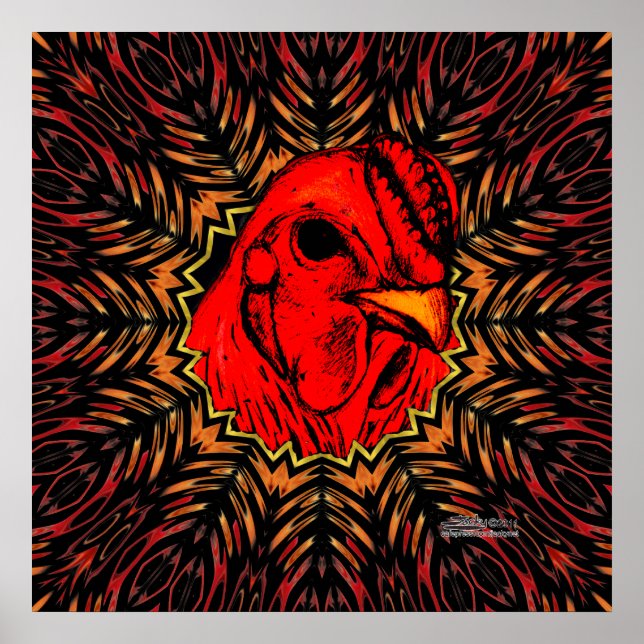 Blazing Brahma Poster (Framsidan)