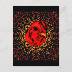 Blazing Brahma Vykort