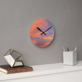 BLazing FireSky Rund Klocka