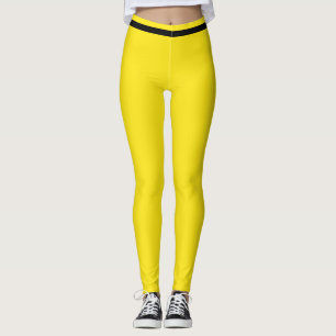 Blazing Gul Svart Randig Söt Kvinnlig Athleisure Leggings