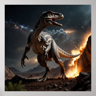 Blazing Himmel Poster