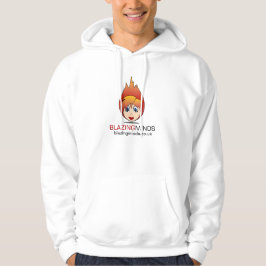 Blazing Minds Flame Head Sweatshirt Med Luva