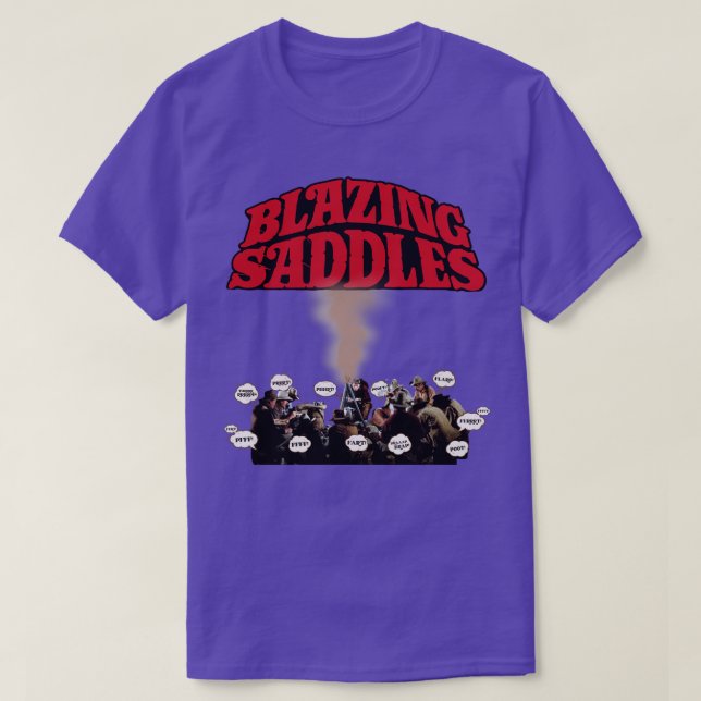 Blazing Saddles Campfire Fart Scene T Shirt (Design framsida)