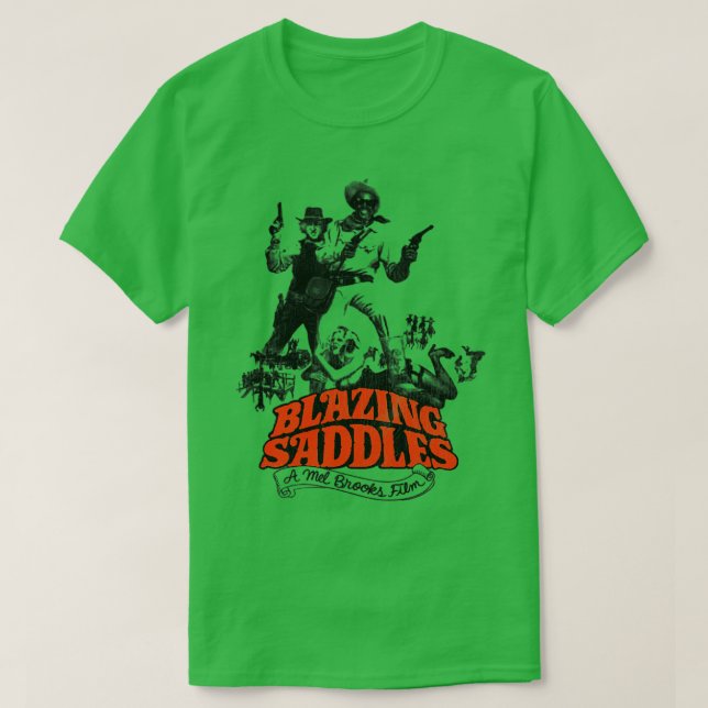 Blazing Saddles T Shirt (Design framsida)