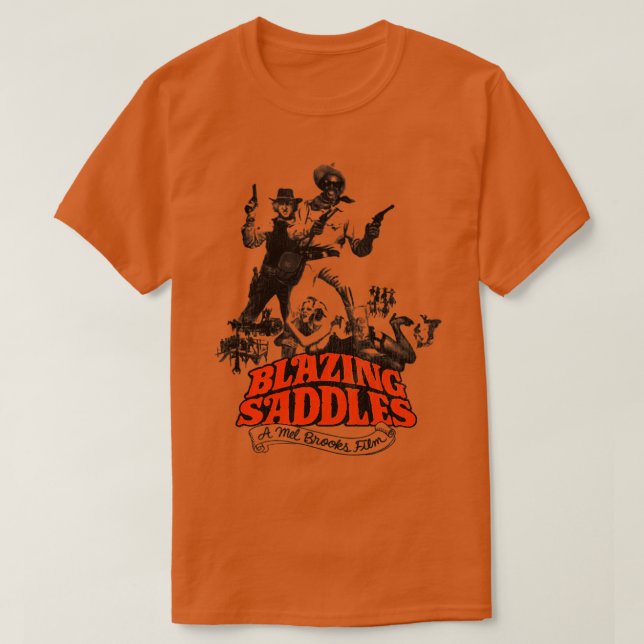 Blazing Saddles T Shirt (Design framsida)