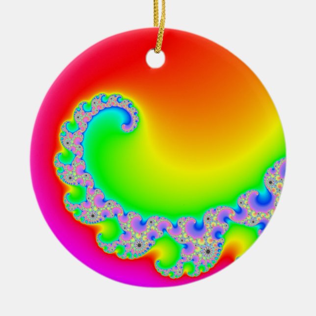 Blazing Sol Julgransprydnad Keramik (Framsidan)