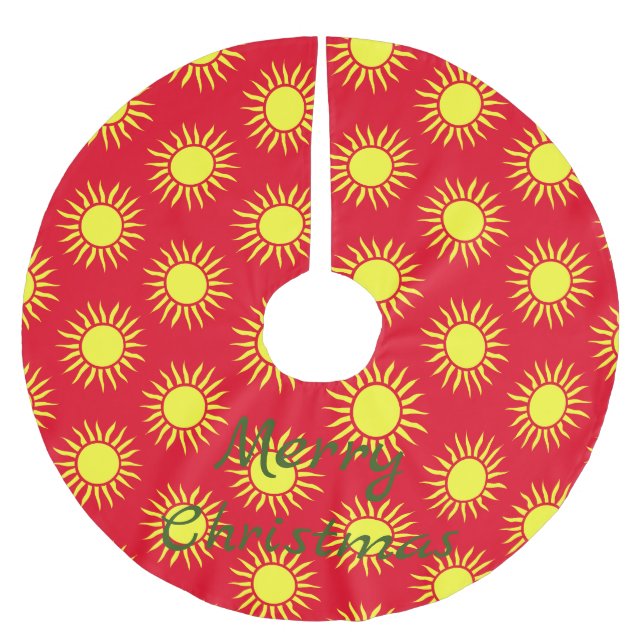 Blazing Sol Thunder_Cove Julgransmatta Borstad Polyester (Framsidan)