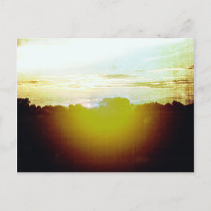 Blazing Sunset Vykort