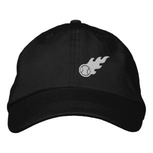 Blazing Tennis Boll Broderad Keps