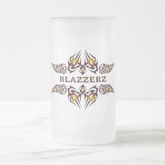 Blazzerz Beer Glass Frostat Ölglas (Center)