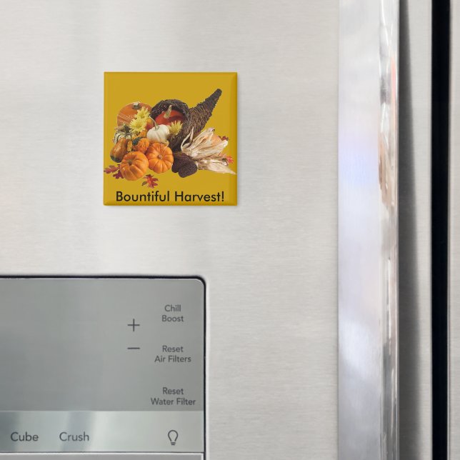 Blbefolkad, brutiful Harvest Colorful Cornucopia Magnet (In Situ (Fridge))