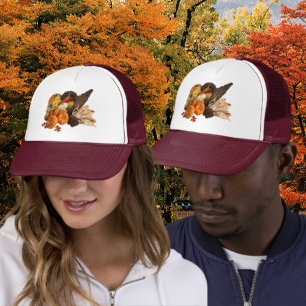 Blbefolkad, brutiful Harvest Colorful Cornucopia Truckerkeps