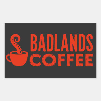 BLC-Logotyp & textetikett, svart, liggande Rektangulärt Klistermärke