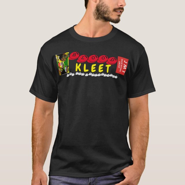 BLD KLEET JMT Basic Mörk T-Shirt (Framsida)