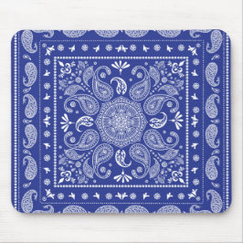Ble Paisley Mousepad Musmatta