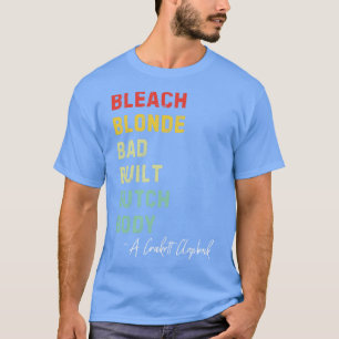 Bleach Blonde Bad Byggt Butch Body Retro Vintage H T Shirt