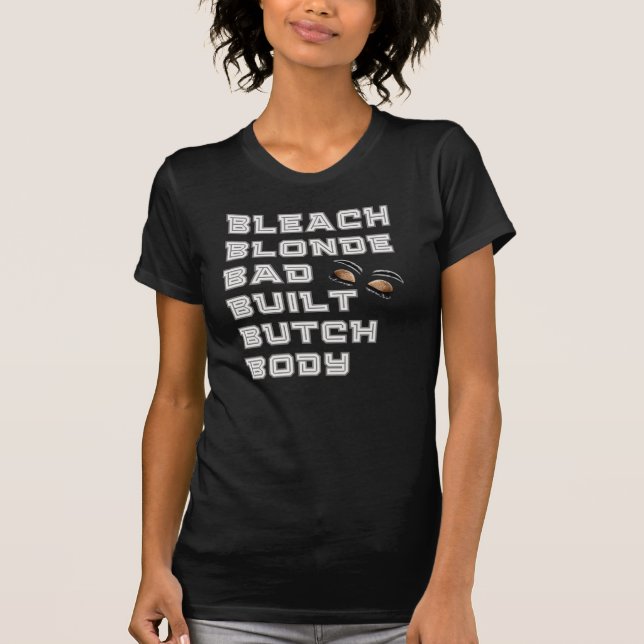 Bleach Blonde, Bad Byggt- jasmine crockett T Shirt (Framsida)
