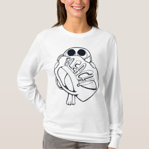 Bleach Bunny T-shirt Black and white