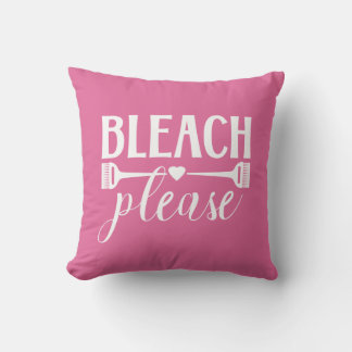 Bleach, citat Hairdresser Stylist Salon Kudde