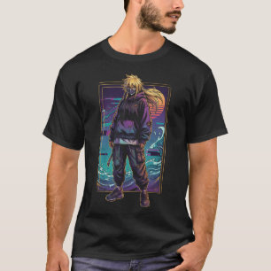 Bleach Harribel Blond Hår Hollow Mask Rest Artefak T Shirt