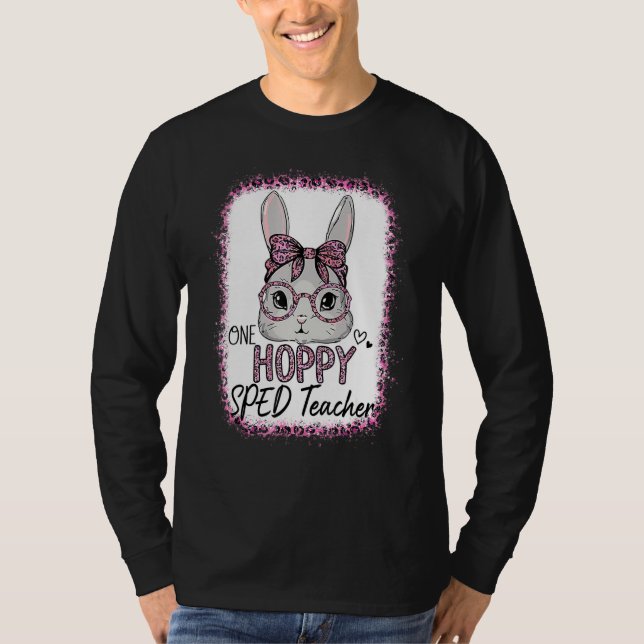 Bleach Leopard Rosa Sunglasses Bunny One Hoppy Spe T Shirt (Framsida)