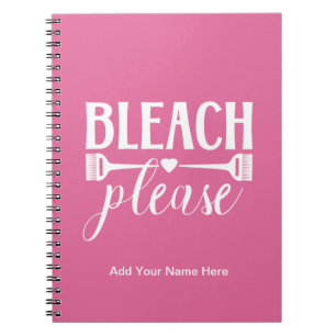 Bleach Snälla - Hairdresser Stylist Journal Anteckningsbok