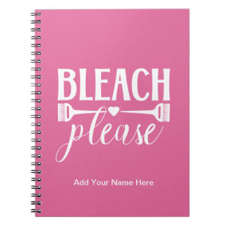 Bleach Snälla - Hairdresser Stylist Journal Anteckningsbok