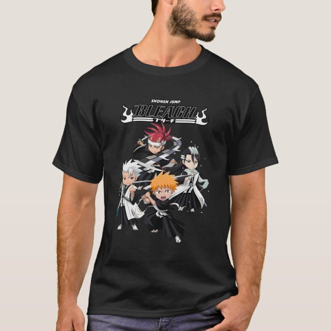 Bleach-Toppen deformerad T Shirt (Framsida)